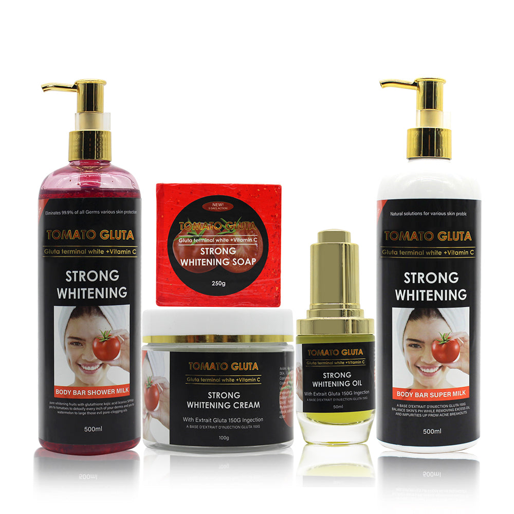 5D Gluta Tomato Whitening Skincare Set Moisturizing Brightening 5D Gluta Official Store 5D Gluta Tomato Whitening Skincare Set Moisturizing Brightening 5D Gluta Official Store