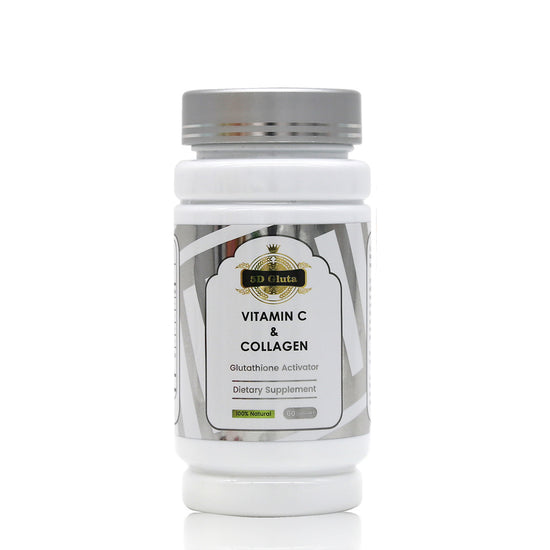 Capsules de vitamine C et de collagène 5D Gluta Capsules de pigmentation anti-âge antioxydantes