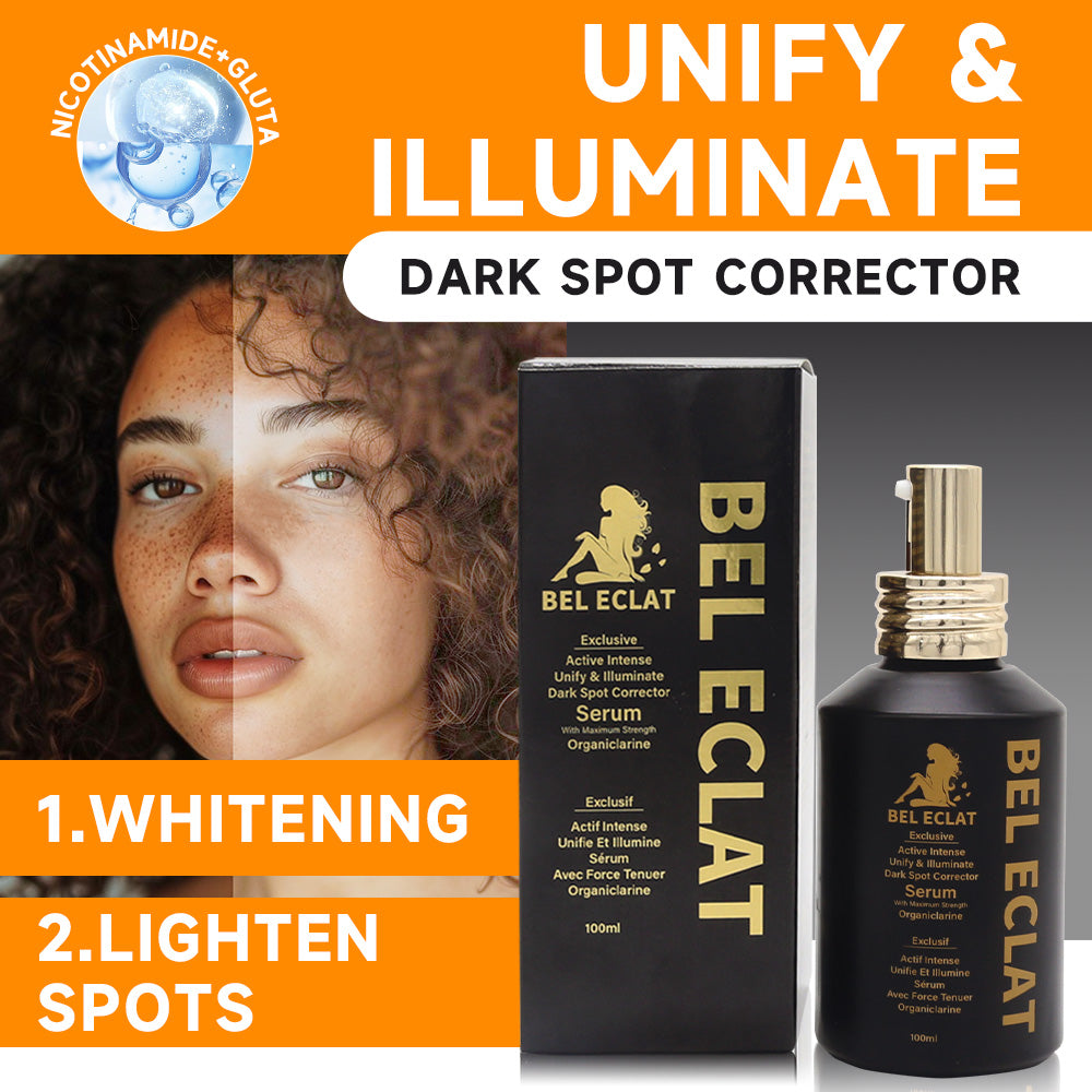 BEL ECLAT Face Skin Lightening Serum Maintaining Lustre for Brown Skin, Dark Skin