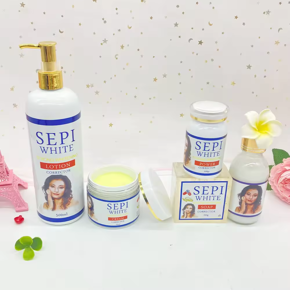 SEPI WHITE Skin Care Set for Bleaching and Lightening