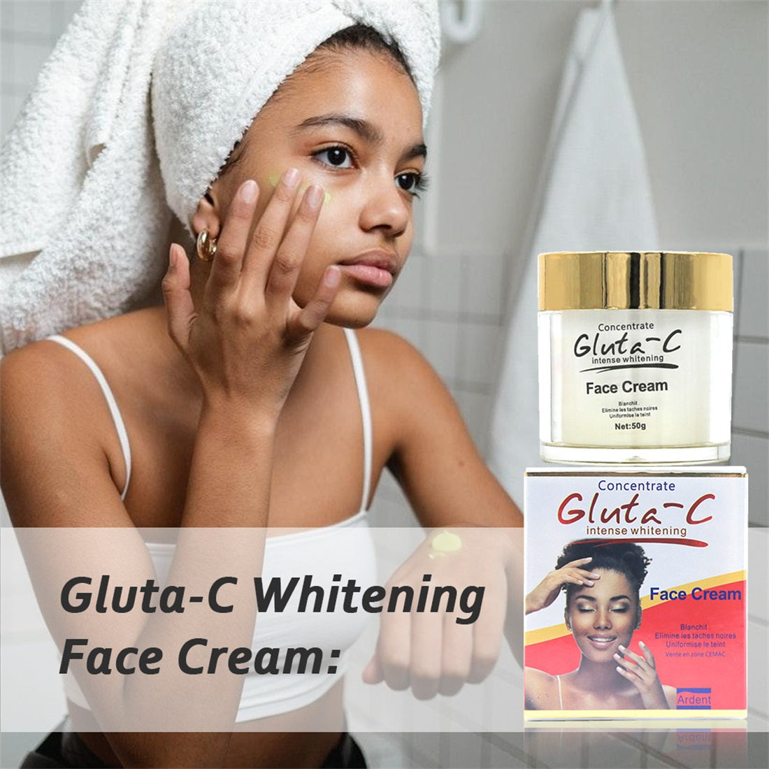 Gluta-C Whitening Skincare Set With Glutathione and Vitamin C