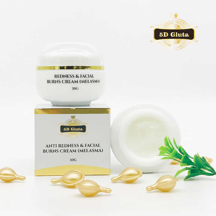 5D Gluta White Purity Face Cream for Improving Melasma, Dark Spots, Red Spots, Freckles, and Facial Moisturizing