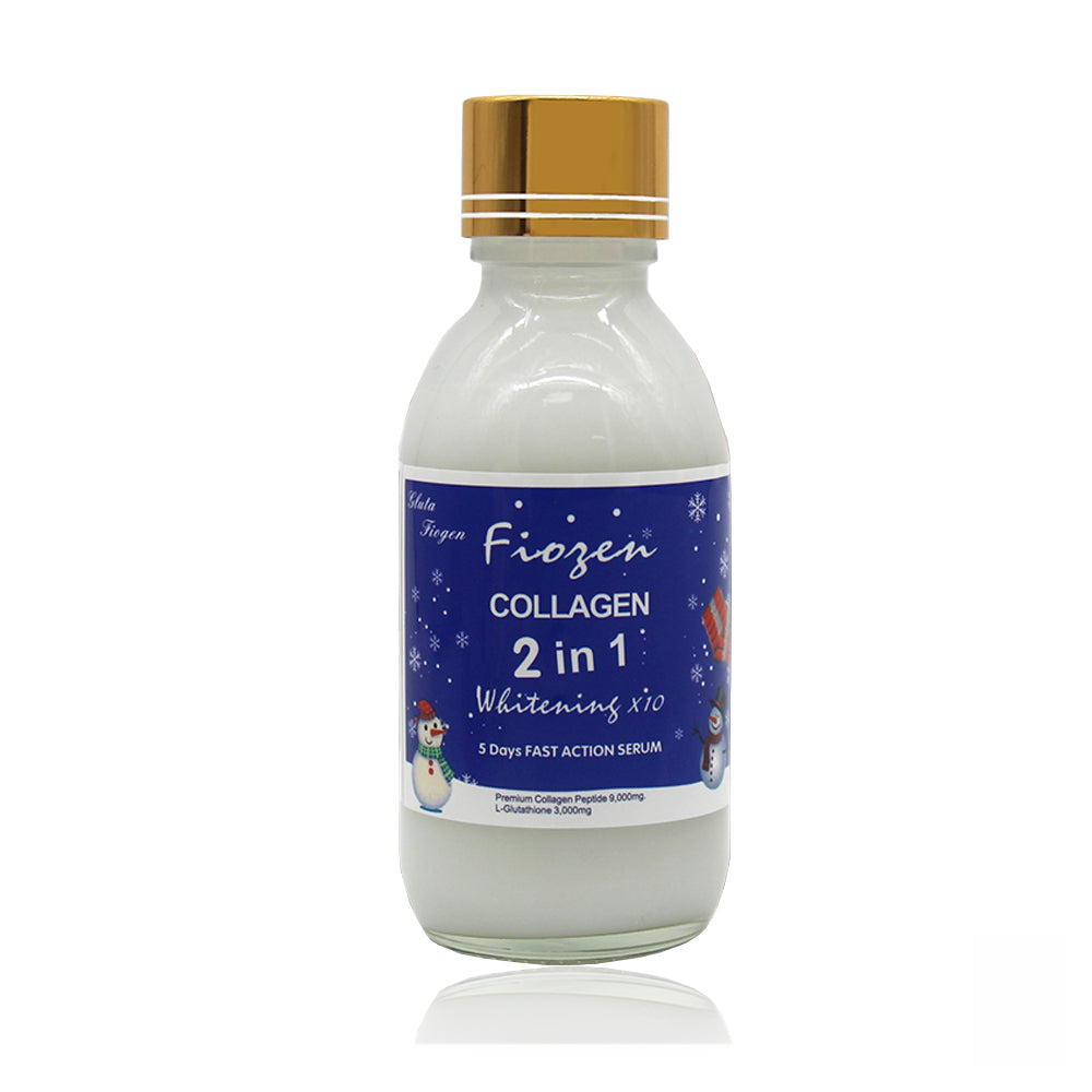 frozen collagen glutathione Frozen Collagen PLUS & Frozen Tone Up , FROZEN COLLAGEN PLUS+ , 60 capsules New Packaging , EFFECTIVE & SAFE Supplement, 2-in-1 Whitening X10 , Made in Thailand , 99%