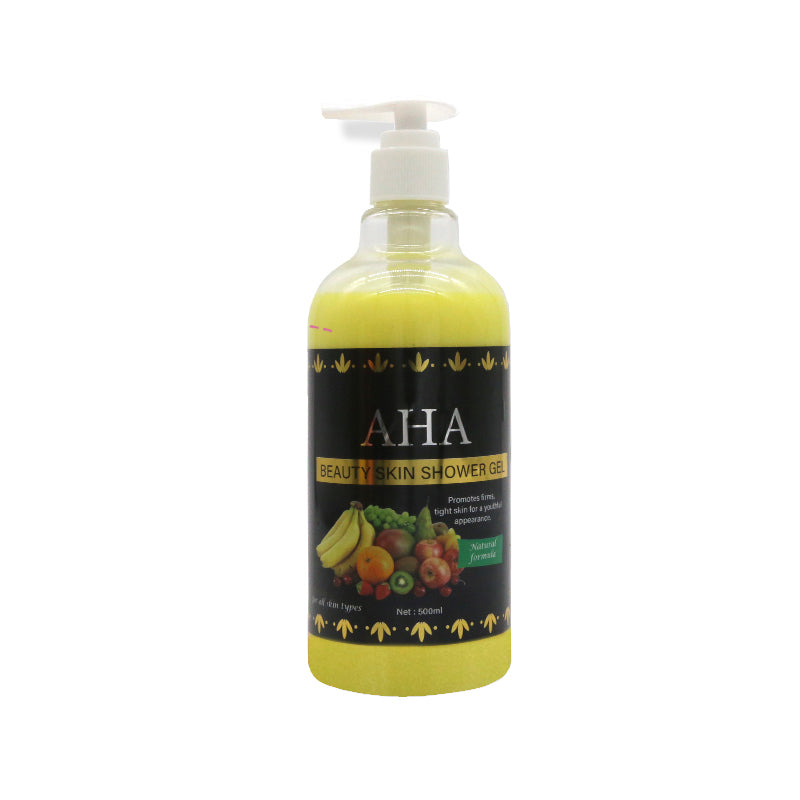 Safe and Gentle AHA Exfoliating Body Wash for Women or Men