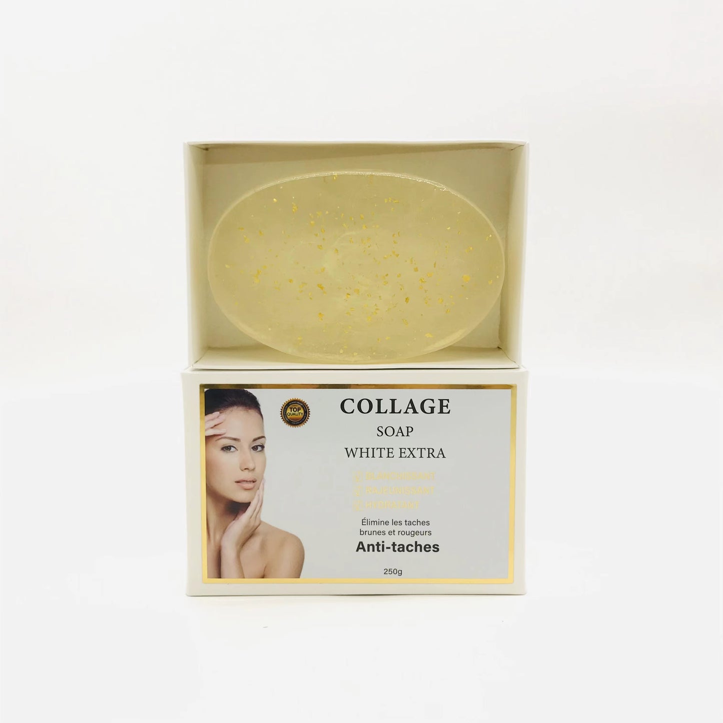 Collagen Soap for exfoliating and smoothing skin with anti-aging benefits