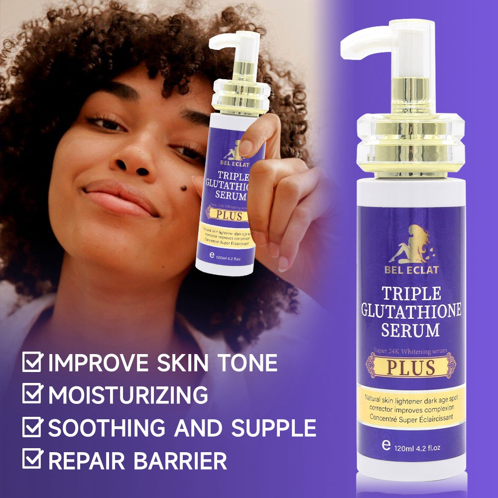 hair lightened by glutathione Glutinix Light Advanced Liposomal Skin Lightening Glutathione IV in