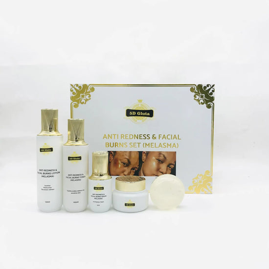 5D Gluta Anti Redness & Facialburns Set(Melasma)