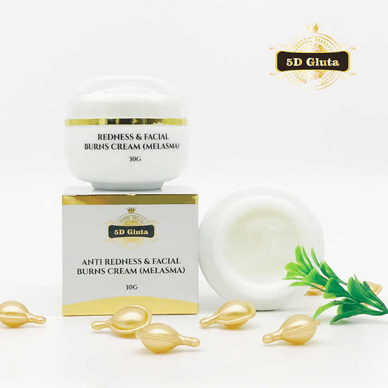 Crème pour le visage 5D Gluta White Pureté, pour améliorer les taches foncées du mélasma, les taches rouges, les taches de rousseur, crème de beauté hydratante pour le visage