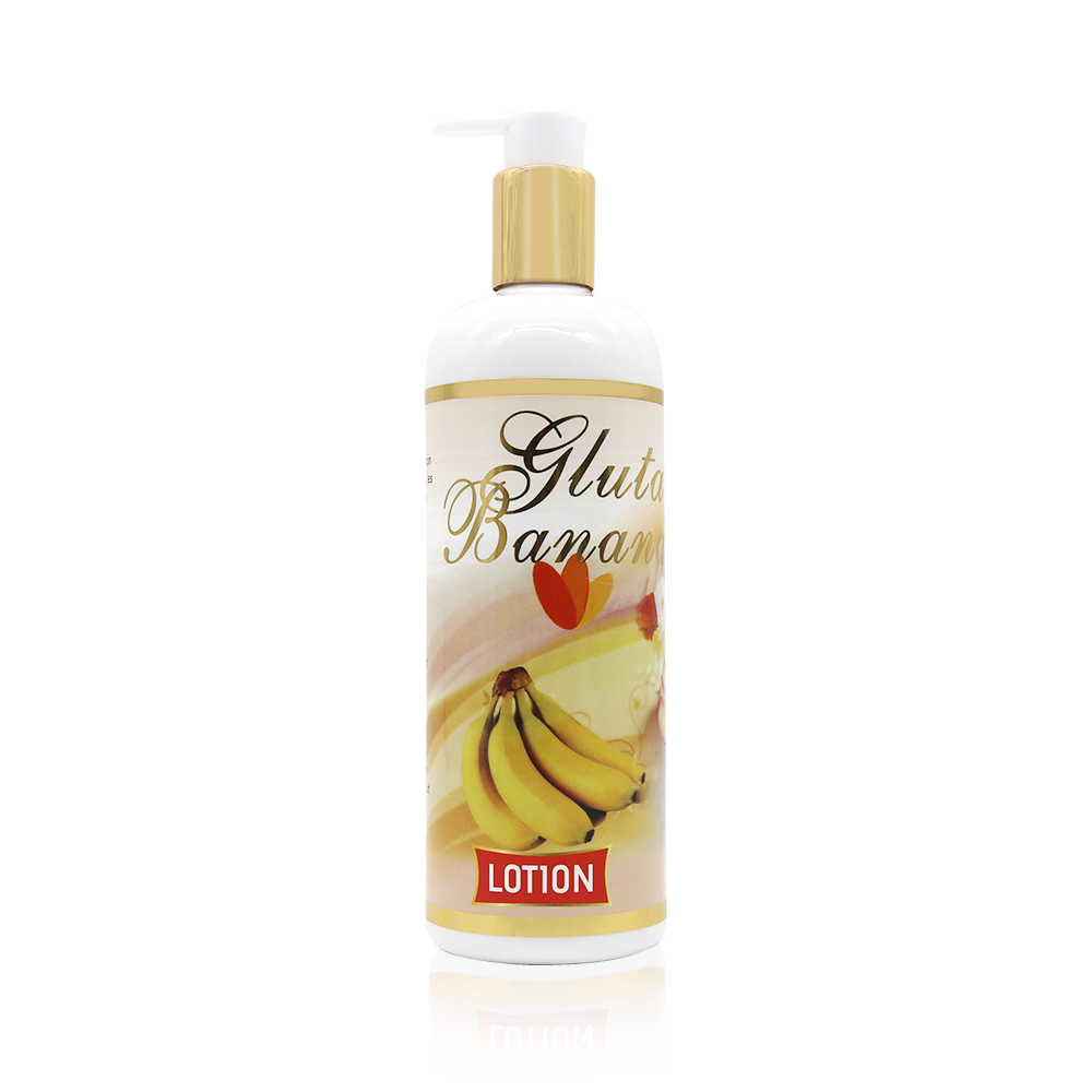 Gluta Banana Body Lotion with banana extract for intense brightening and hydration