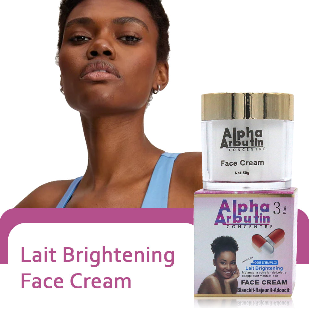 5D Gluta Whitening Face Cream with Alpha Arbutin Vitamin C  Moisturising Brightening Remove Pigmentation Promote Even Skin Tone Best Beauty Cream