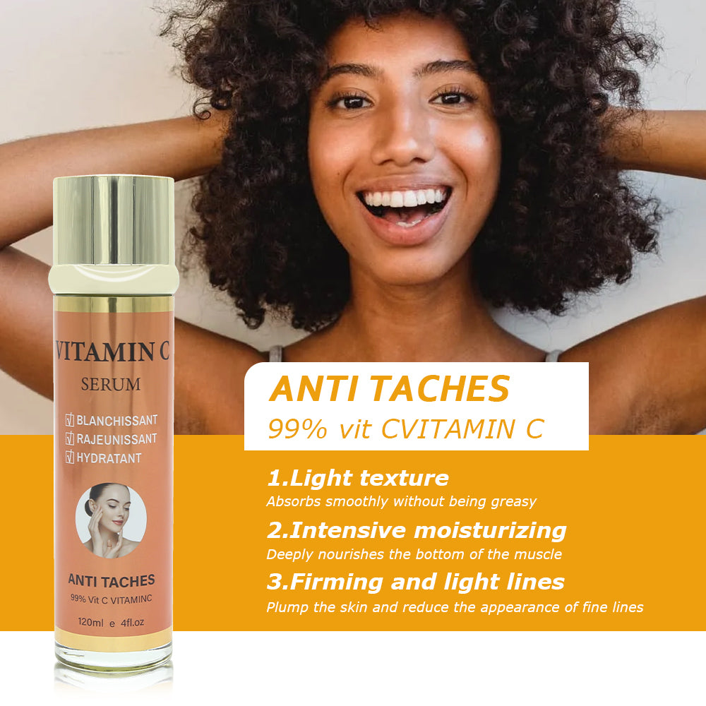 Extracto concentrado de vitamina C para blanqueamiento Facial hidratante antitaches mejora las arrugas rejuvenecedor cuidado básico de la piel