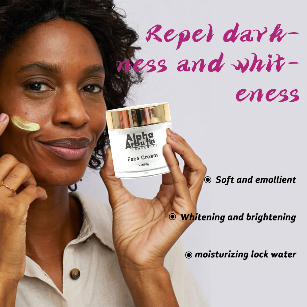 5D Gluta Whitening Face Cream with Alpha Arbutin Vitamin C  Moisturising Brightening Remove Pigmentation Promote Even Skin Tone Best Beauty Cream