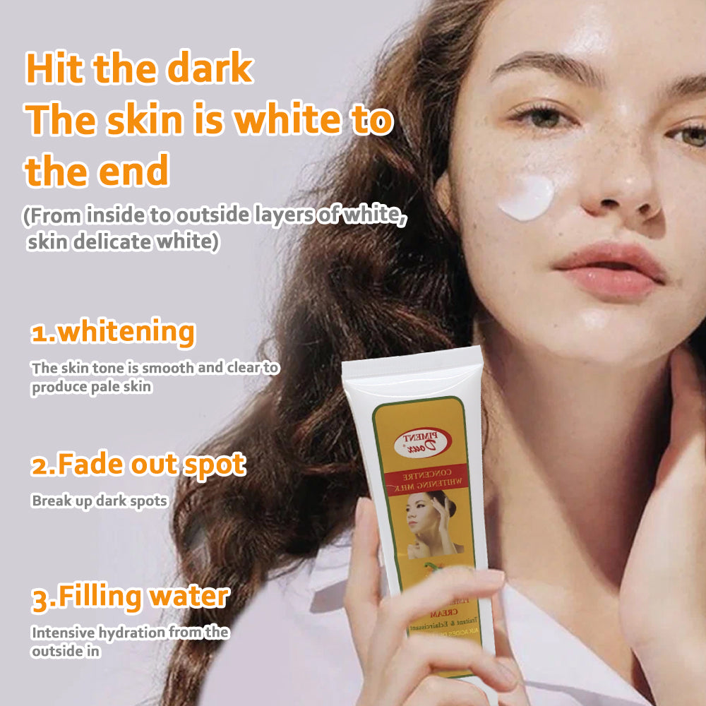 Crème blanchissante pour le visage au poivre, 50g, avec acide phytique à la vitamine C, pour éliminer les taches, même le teint, crème de soin