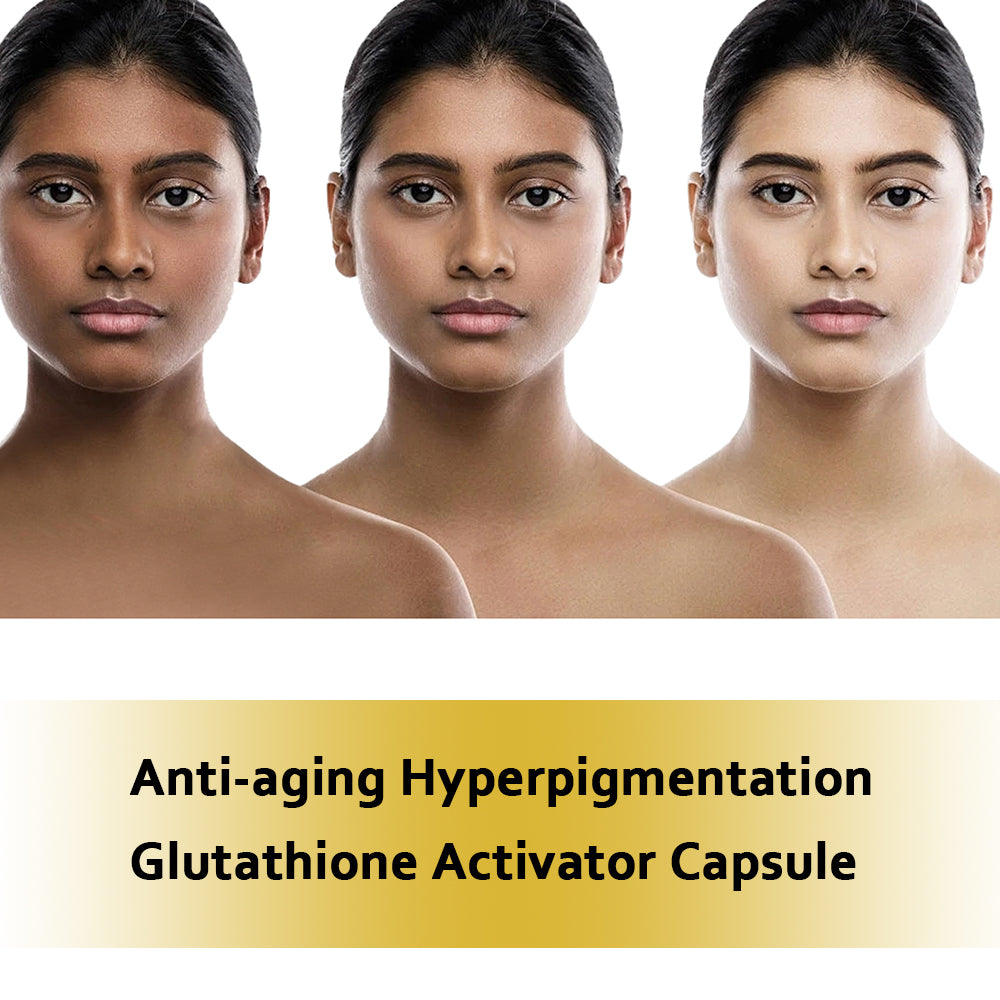 Capsules de vitamine C et de collagène 5D Gluta Capsules de pigmentation anti-âge antioxydantes